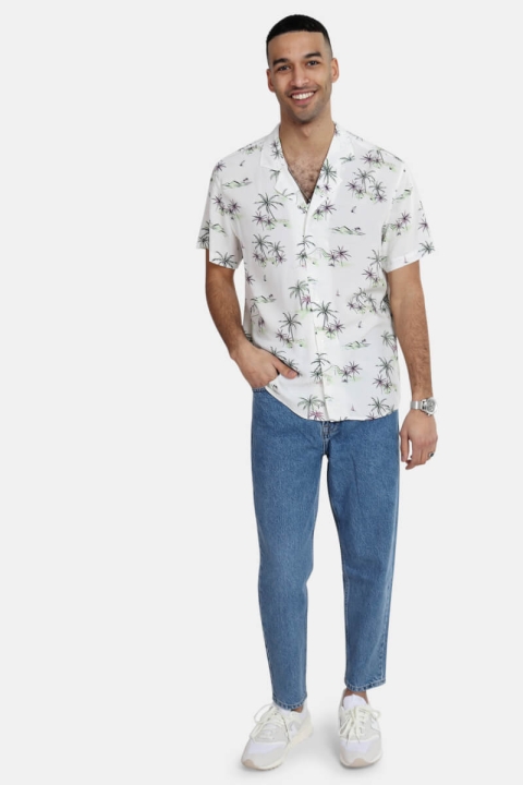 Clean Cut Island Bowling Chemises White