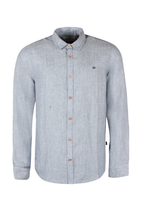 Kronstadt Ayers Ls shirt Federal Blue