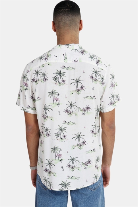 Clean Cut Island Bowling Chemises White