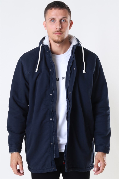Denim Project Teddy Parka Veste Navy