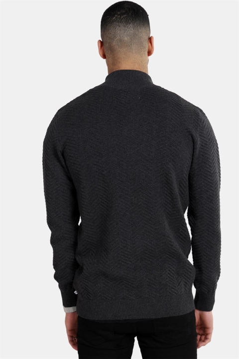 Kronstadt Carlo Zip Tricot Charcoal