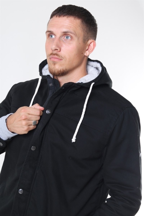 Denim Project Teddy Parka Veste Black