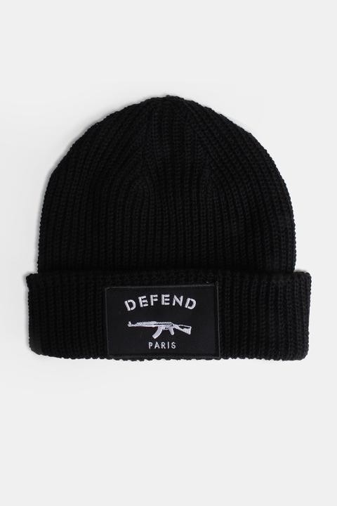 Defend Paris Biny Bonnet Black