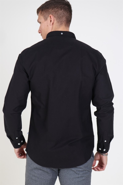Kronstadt Johan Oxford Washed Chemises Black