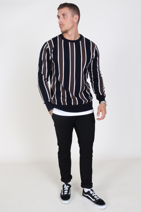 Kronstadt Ronnie Multi Tricot Brown/Navy