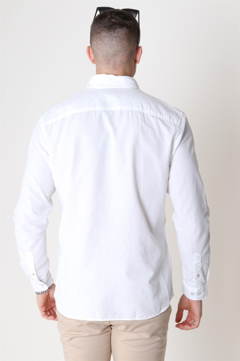 Jack & Jones Summer Chemises L/S White