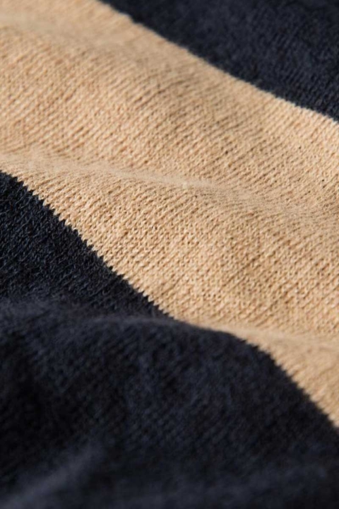 Les Deux Sermine Tricot Navy Beige