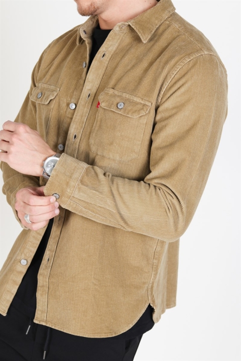 Levis Jackson Worker Chemises Harvest Gold Cord