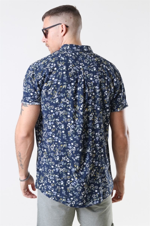 Kronstadt Johan Exotic S/S Chemises Navy 6