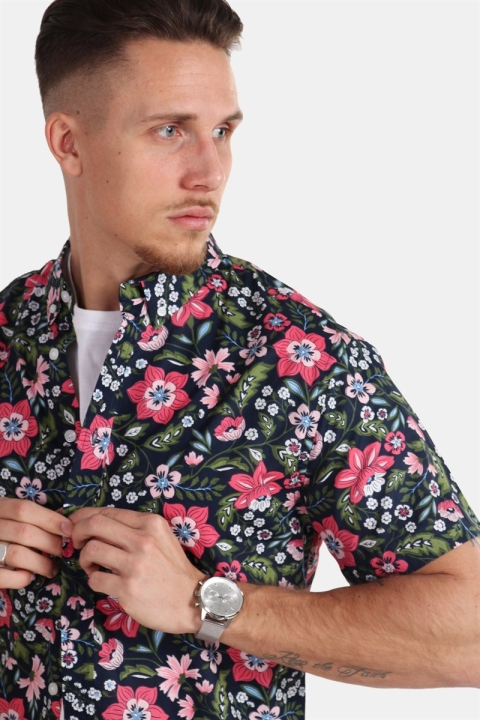 Kronstadt Johan Exotic S/S Chemises Navy 11