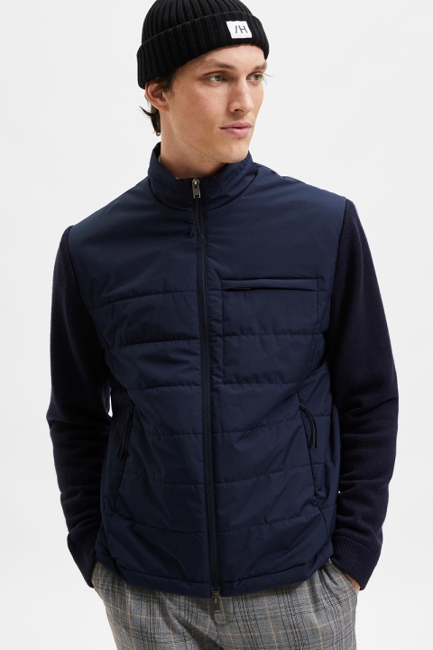 Selected RYLEE QUILTED Veste Sky Captain