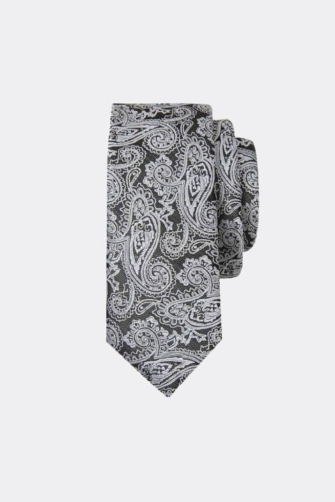 Connexion À motifs Slips F027 Grå/Sort