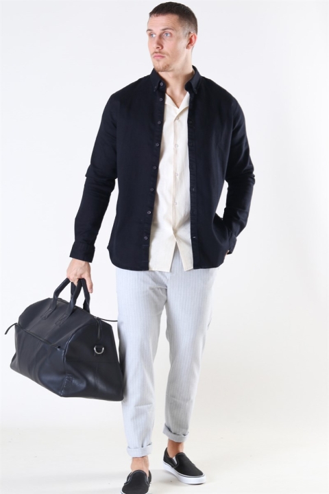 Kronstadt Johan Denim Chemises Black
