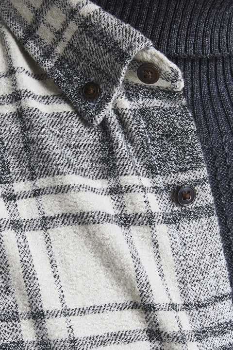 Jack & Jones CLASSIC DENVER Chemises Almond Milk SLIM FIT