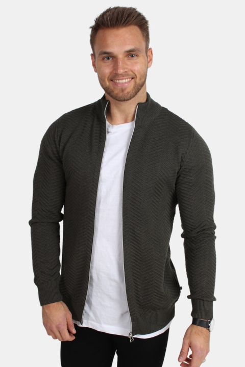 Kronstadt Carlo Zip Tricot Army Mel