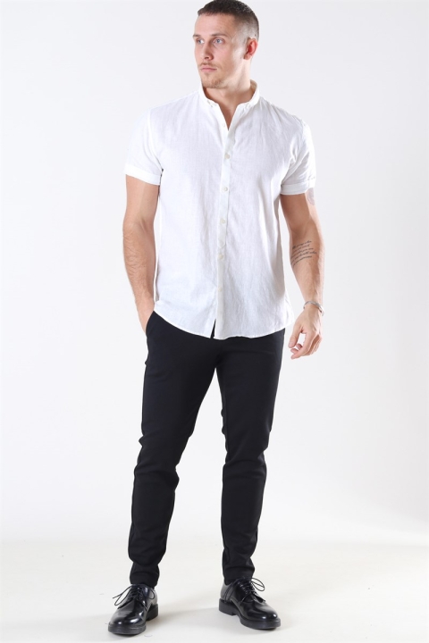 Lindbergh Linen SS Chemises White