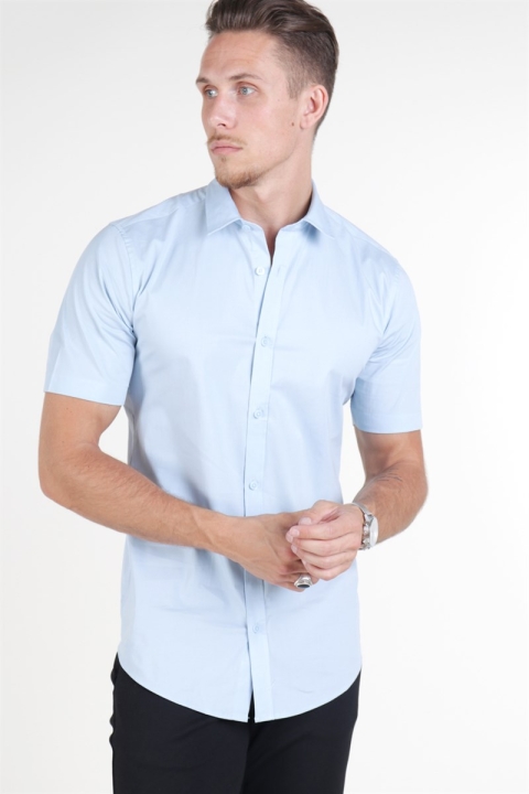Only & Sons Alfredo SS Chemises Noos Cashmere Blue