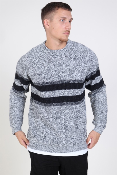 Only & Sons Cesco 5 Struc Stripe Tricot Cloud Dancer