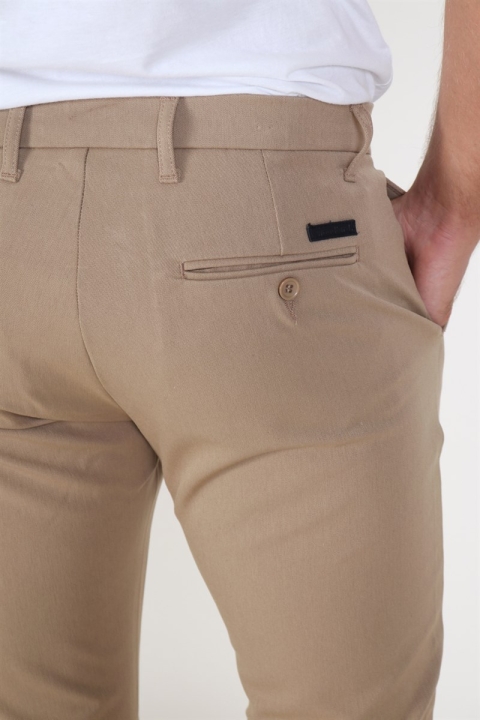 Woodbird Steffen Twill Pantalon Khaki