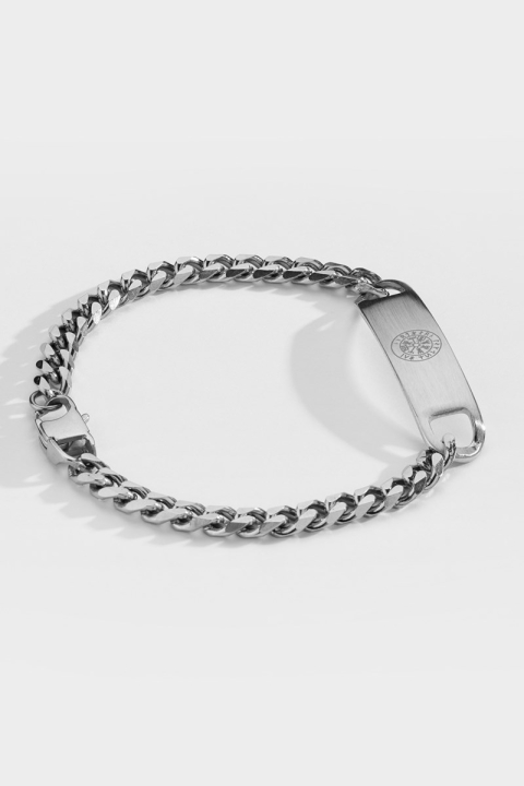 Northern Legacy Sequence Tag Bracelet Sølvtonet