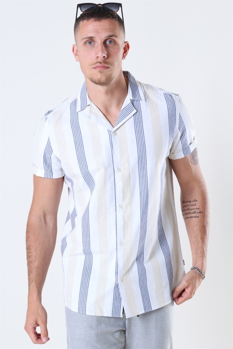 Solid Brando SS Cuba Chemises Bleached S