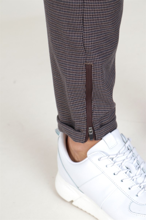 Gabba Pisa Hound Pantalon Brown Check