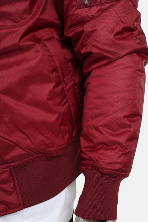 Urban Classics Bomber Veste Burgundy