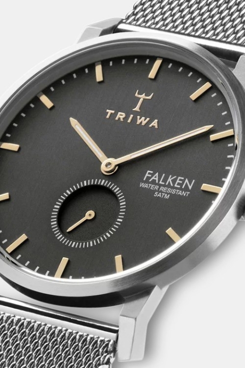 Triwa Smoky Falken Montres Steel Mesh