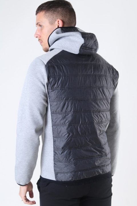 Jack & Jones Toby Hybrid Veste Light Grey Melange