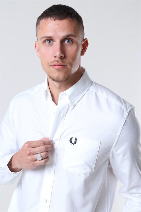 Fred Perry Oxford Chemises White