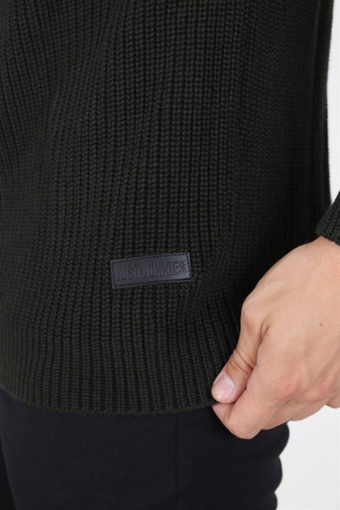 Just Junkies Jakko Tricot Bottle Green