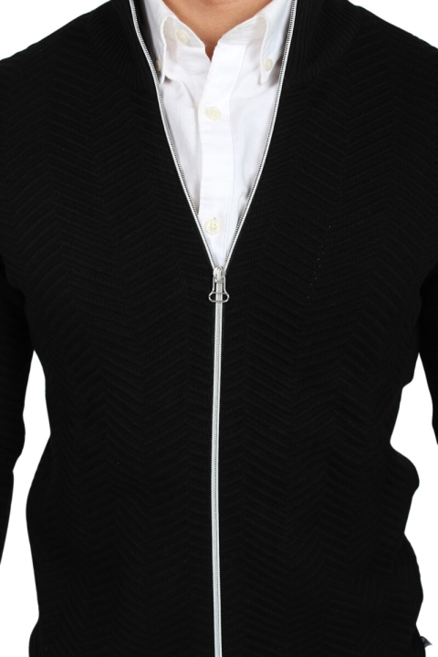 Kronstadt Carlo Zip Tricot Black