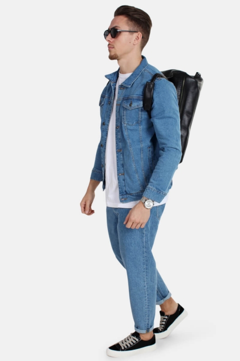 Denim Project Kash Denim Veste Heavy Worn Indigo