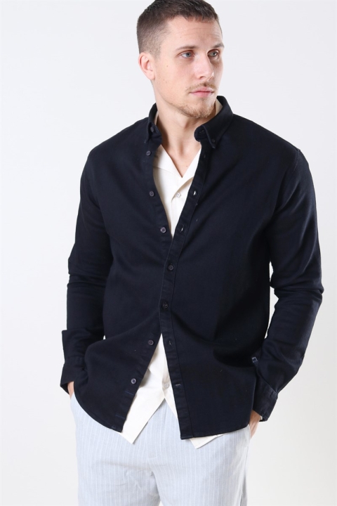 Kronstadt Johan Denim Chemises Black