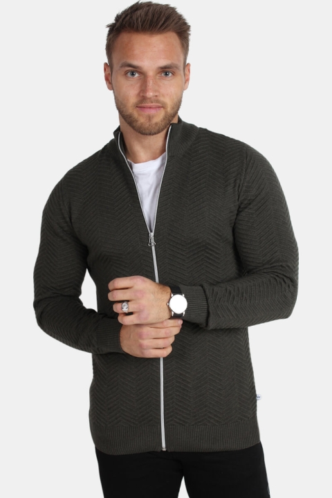 Kronstadt Carlo Zip Tricot Army Mel