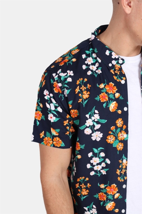 Kronstadt Johan Exotic S/S Chemises Navy 10