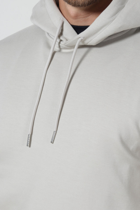 ONLY & SONS Luca Regular Fit Hoodie  Silver Lining