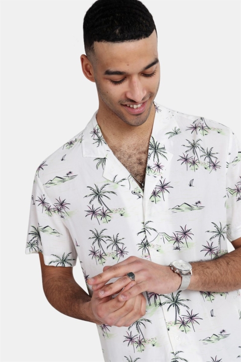 Clean Cut Island Bowling Chemises White
