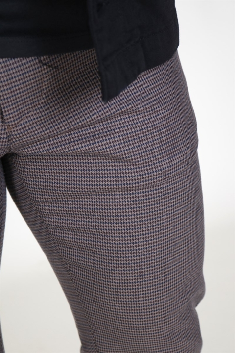 Gabba Pisa Hound Pantalon Brown Check