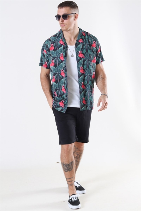 Clean Cut Theo Bowling Chemises S/S Theo AOP