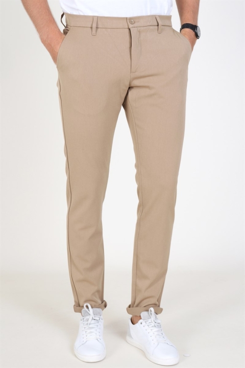 Woodbird Steffen Twill Pantalon Khaki
