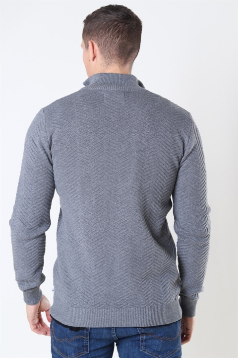 Kronstadt Carlo Half Zip Tricot Anthracite