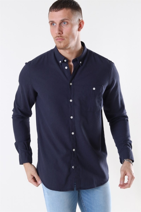 Kronstadt Johan Linen Chemises Navy