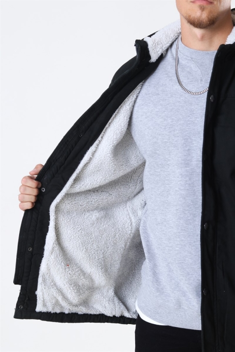 Denim Project Teddy Parka Veste Black