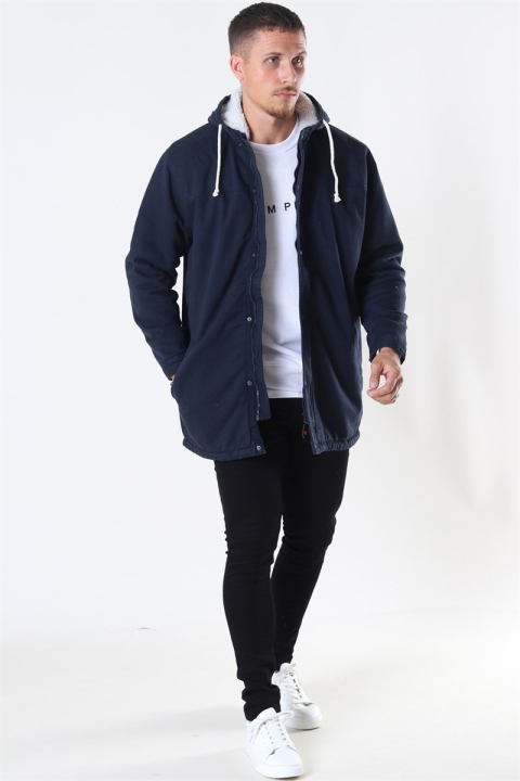 Denim Project Teddy Parka Veste Navy