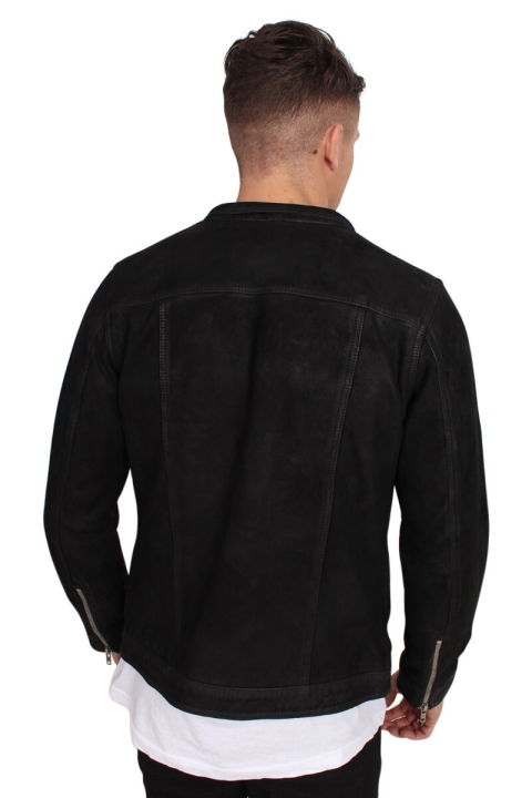 Just Junkies Rolf Suede Veste Black