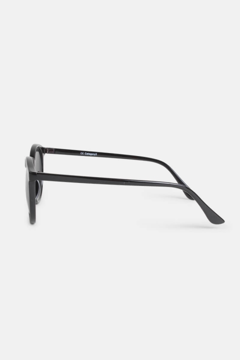 Fashion Panto des lunettes de soleil Blank Sort.