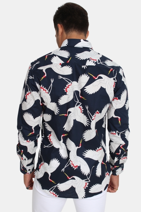 Clean Cut Sälen 56 L/S Chemises Navy