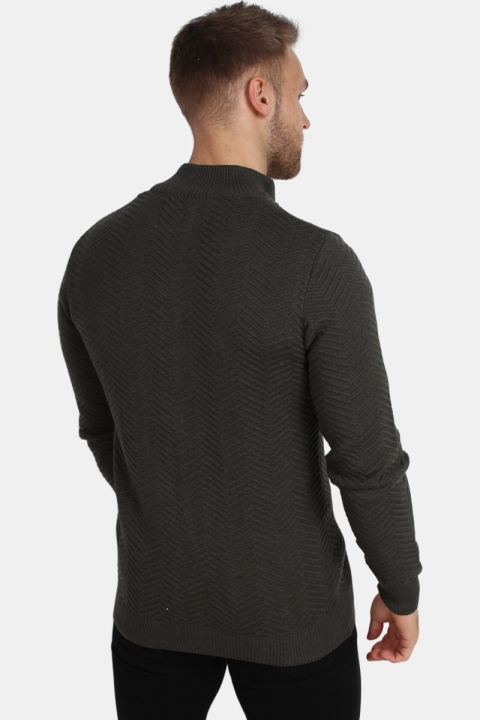 Kronstadt Carlo Zip Tricot Army Mel
