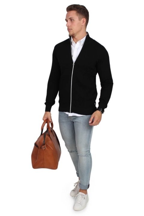 Kronstadt Carlo Zip Tricot Black